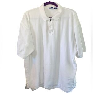 Pendleton polo shirt collared short sleeve 100% cotton longer in back Sz X-Large